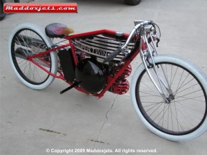 Super Twin Thrust Bike with pulse jets